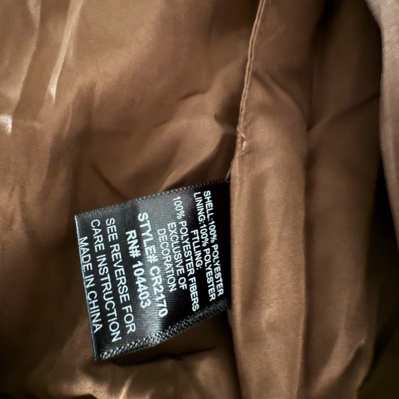 Blu Pepper Soft Brown Puffer Vest - Picture 6 of 10